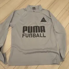 PUMA FUBBALL ハーフジップ トレーニングウェア グレー Mのサムネイル