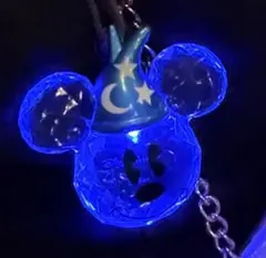 ミッキー LEDライト付きネックレス