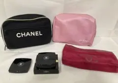 り*ん様 CHANEL ポーチ アイシャドウ　手鏡　ノベルティ　5点セット