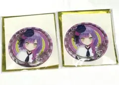 ホロライブ　正月　缶バッジ　常闇トワ　2個