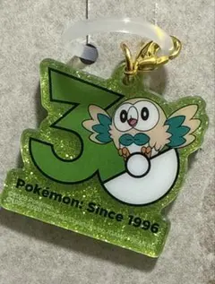 포켓몬 ポケチャーム 30周年 ロゴマスコット2 モクロー