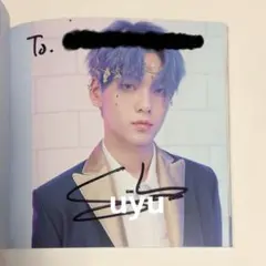 TXT スビン 直筆 トレカ TOMORROW X TOGETHER - TXT スビン直筆サインの通販 by ttttttt