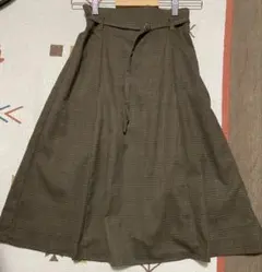 ロペピクニック　チェック柄 フレアスカート