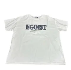 EGOIST 半袖Tシャツ ホワイト SPサイズのサムネイル