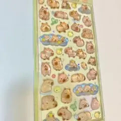 ボンボンドロップシール　カピバラ
