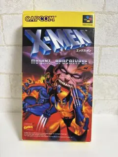 【X-MEN】スーパーファミコン　ソフト　カセット　エックスメン　任天堂　SFC X-MEN】スーパーファミコン ソフト カセット エックスメン