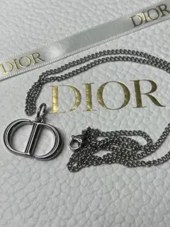 【限定】Christian Dior CD チャーム & ネックレス チェーン