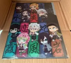 鬼滅の刃 とくとこ クリアファイル 3ポケット