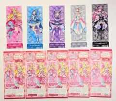 クリアしおりキミとアイドルプリキュアアイドルウインクキュンキュンズキューンキッス