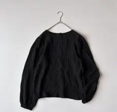 SLOBE IENA スローブイエナ バッグボタン ワッシャーブラウス