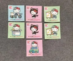 【非売品】クロネコヤマト✕ ハローキティ ステッカー7枚セット