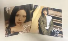 izna Digital Single『SIGN』 フライヤージミン ココ 2枚