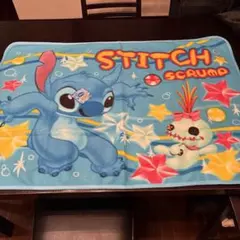 Disney Lilo & Stitch ブランケット　リロ&スティッチ　膝掛け