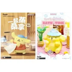 海外限定 サンリオ MINISO ポムポムプリン　フィギュア　２点セット