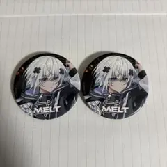 めておら メルトくん 等身 缶バッジ Meteorites メルト・ダ・テンシ