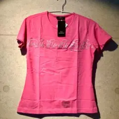 【未使用品】ジムトンプソン 半袖Tシャツ 象柄プリント ピンク Mサイズのサムネイル