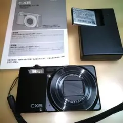 リコー　RICOH CX6 ブラック