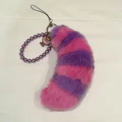 チェシャ猫　しっぽ　ストラップ　東京ディズニーランド
