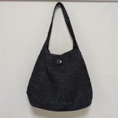 ヘレンカミンスキートートバッグ ビルボアラフィア夏黒ブラックレザーハンドル ヘレンカミンスキートートバッグ ビルボアラフィア夏黒ブラックレザー