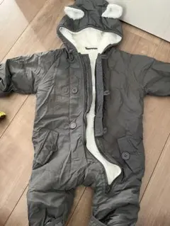 フリース内側 グレー アウター