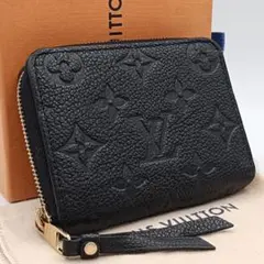未使用級】 ルイヴィトン ポルトフォイユリサ アンプラント ノワール