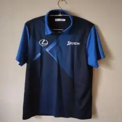 Srixon ストライプポロシャツ LLサイズ