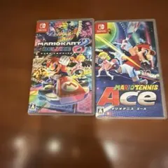 美品マリオカート8 デラックス マリオテニス エース