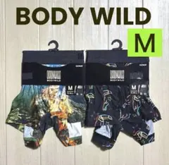 ☆446【BODY WILD】ボクサーパンツ 2枚セット M ドーナツ柄 - メルカリ