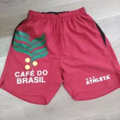 ATHLETA ハーフパンツ 赤 S Café do Brasil