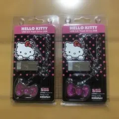 新品未使用　HELLO KITTY USB 2.0 メモリ2GB 2個セット