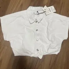 ZARA 半袖シャツ デニムシャツ