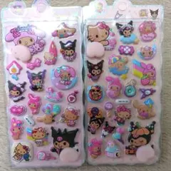 マシュマロ シール 日焼け おしり キティ クロ マイ 2セット A