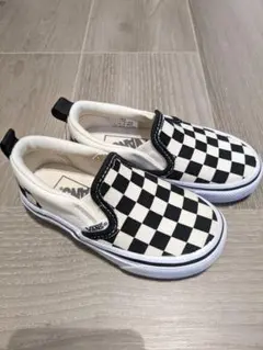 Vans チェッカーボード スリッポン14cm