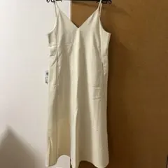 GU キャミワンピース　白