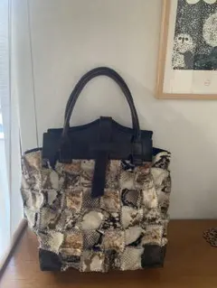 JAMIN PUECH ジャマンピュエッシュ　パッチワークトートバッグのサムネイル