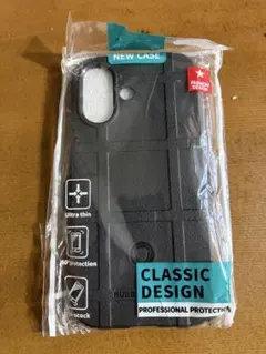 RUGGED SHIELD iPhone17用ケース ブラック