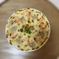 食品サンプル 海老グラタン ディスプレイ　　14