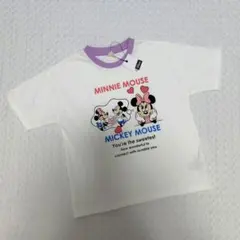 新品未使用 しまむら ディズニー ミニー リトシー 半袖Tシャツ 130