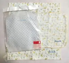 AfternoonTea ベビー食事用エプロンとタオル地ハンカチ