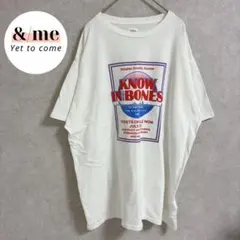 アングリッド　半袖Tシャツ　クルーネック　オーバーサイズ　両面プリント　コットンのサムネイル