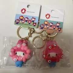 サンリオ　ミャクミャクなりきり立体キーホルダー
