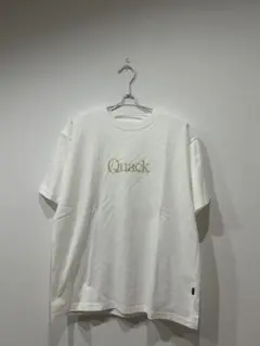 Quack ロゴ Tシャツ Mサイズ ホワイト