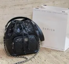 ダーリッチキルティング ブラックハンドバッグ（即発送） 2025年最新】キルティングバッグ ダーリッチの人気アイテム