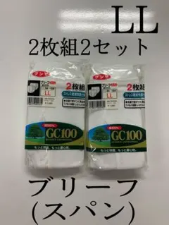 (最安値)GUNZE ブリーフ(スパン)　LLサイズ　2枚組2セット