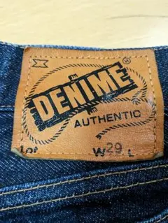 ジーパン ドゥニーム 美品 W32 黄色耳 デニム 紙パッチ ジーンズ 良品】DENIME ドゥニーム デニム 66モデル 黄耳 W32 x L34