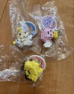 たまごっちドットフィギュアチャーム3点