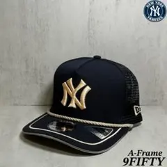 【海外限定】 ヤンキース 9FIFTY A-Frame メッシュ キャップ ③