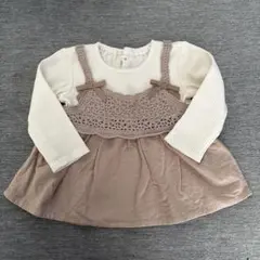 重ね着風トップス