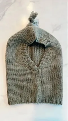 【タグ付新品】ネックウォーマー付ニット帽　キッズ