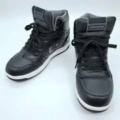 美品　コンバース　ネクスター　ハイカットスニーカー　防寒　ブラック　23.5cm